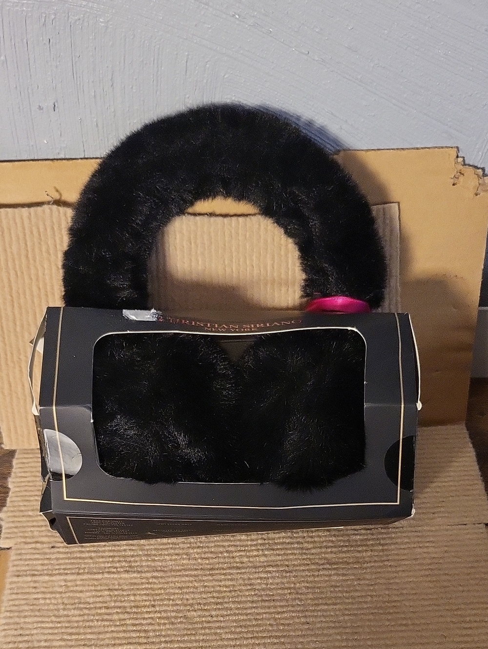 Christian Siriano Adjustable Earmuffs New ~Package Damaged